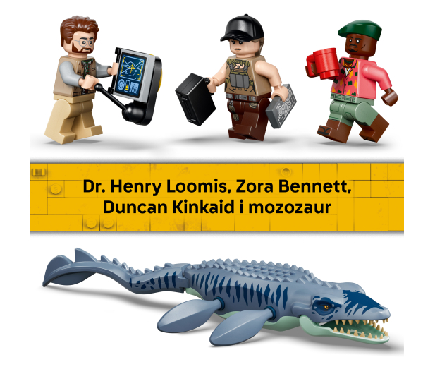 LEGO JURASSIC WORLD 77983 Atak mozazaura na łódź - 1547439 - zdjęcie 8